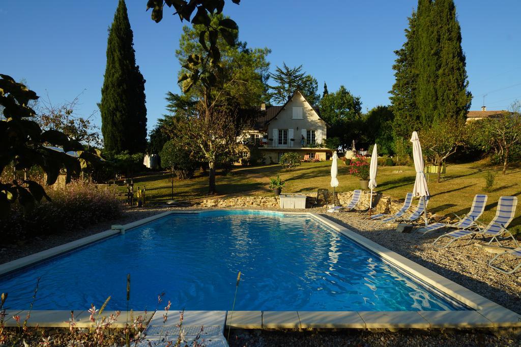 Chambres D'Hotes Le Verger Prayssac Exterior foto